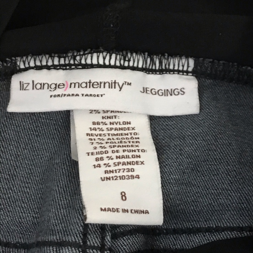 Lot of 3 maternity jeans distressed size 8 - Picture 13 of 14
